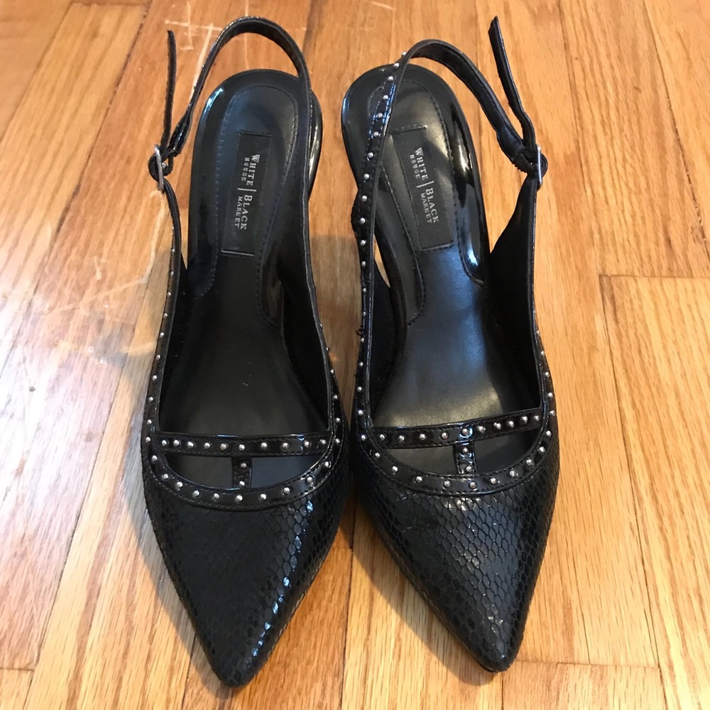 Black work heels